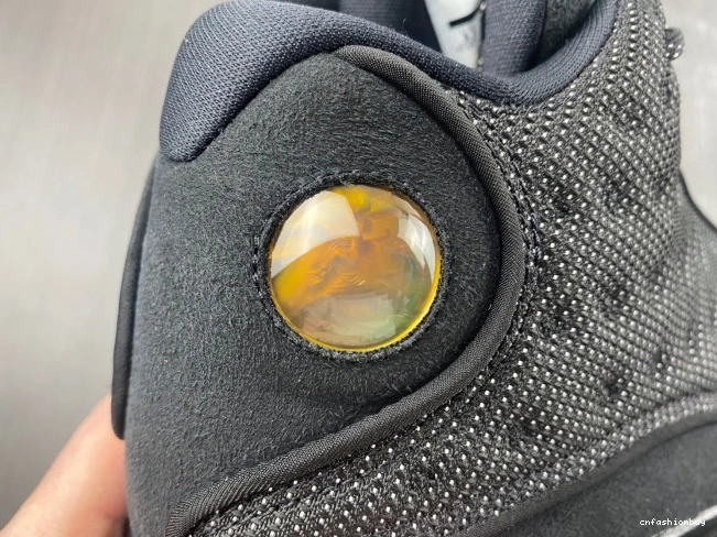 Black Retro Cat Jordan 414571-011 Air 13 0802